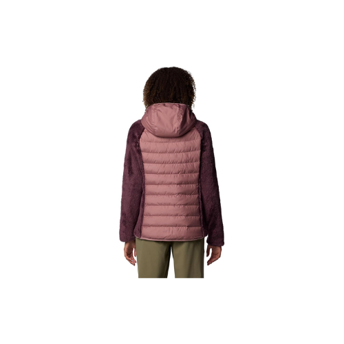 Columbia Powder Lite 2 Sherpa Hybrid Jacket Pufferjjacke Kadın İncir