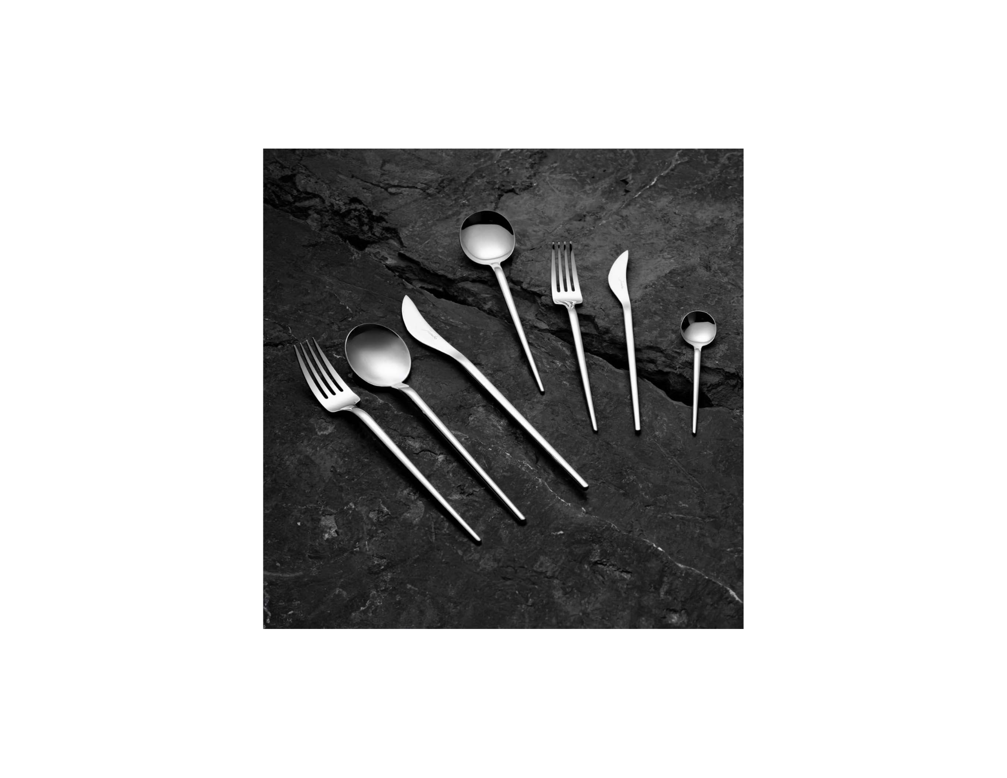 Jumbo 4400 Fallen 84 Parça 12 Kişilik Çelik Çatal Kaşık Bıçak Takımı