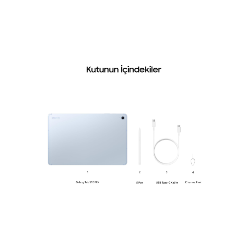 Samsung Galaxy Tab S10 8GB RAM 128GB 13.1 İnç S Pen Dahil Mavi Tablet