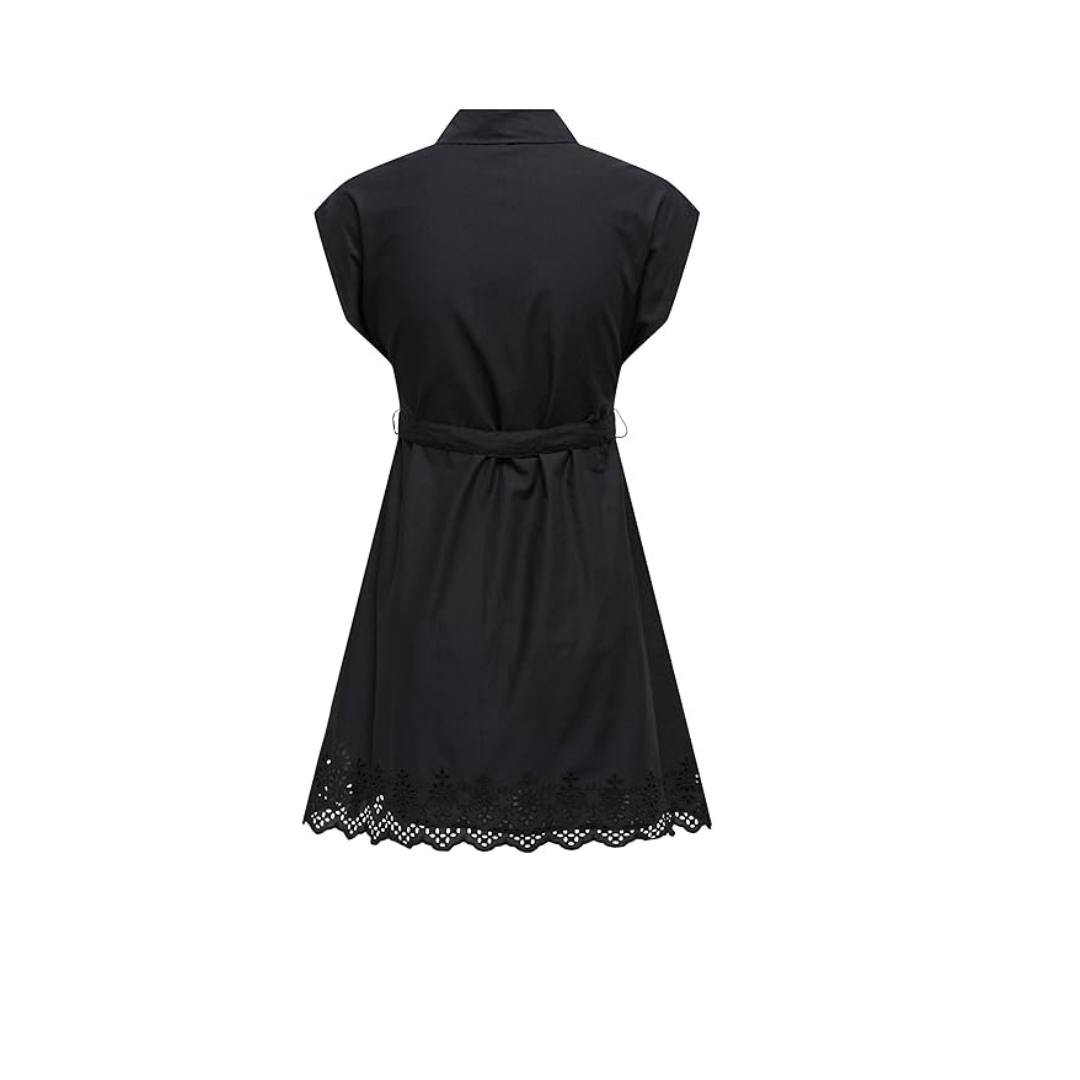 ONLY ONLLOU LIFE EMB S/S SHIRT DRESS PTM Elbise Kadın
