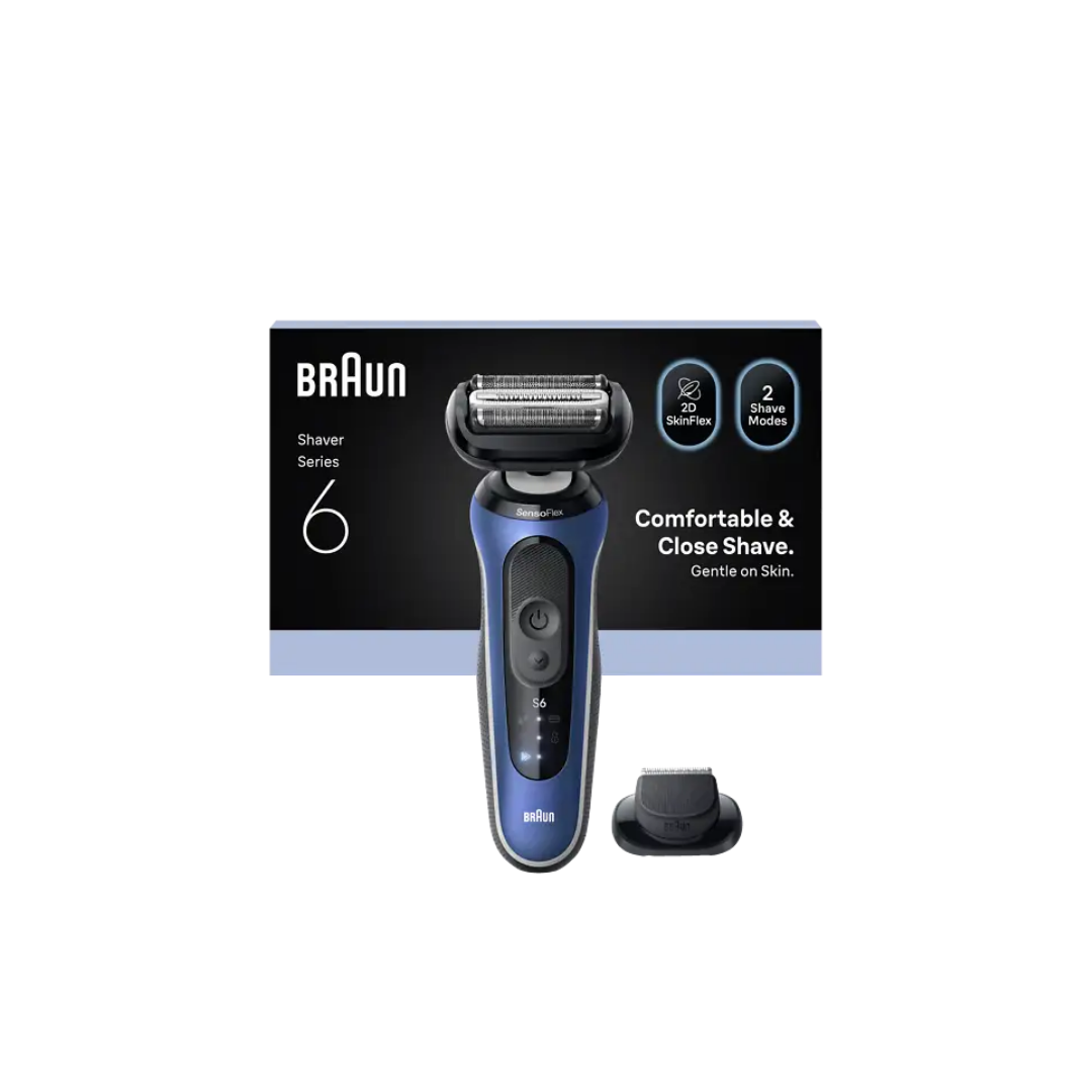 BRAUN 62-B1200S Series 6 Elektrikli Islak ve Kuru Tıraş Makinesi