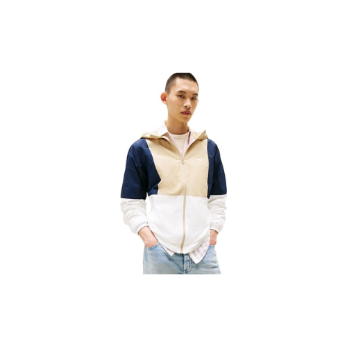 Tommy Hilfiger TJm Chicago Windbreaker Ext Ceket Erkek Ekru