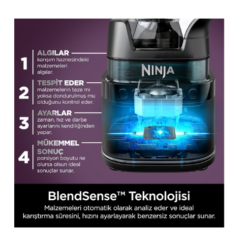 Ninja Detect Power BlendSense Blender Mutfak Sistemi