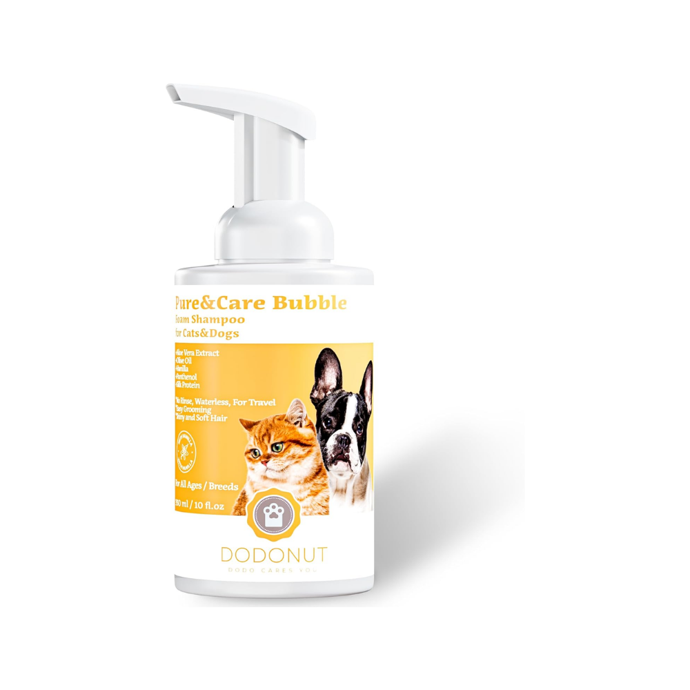 Dodonut Pure&Care Bubble Kedi ve Köpek Kuru Köpük Şampuan, 350 ML
