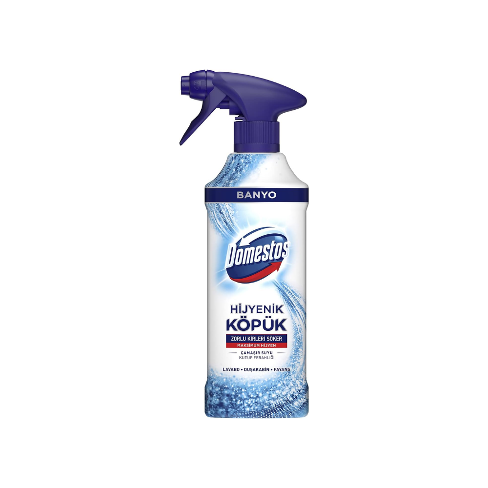 Domestos Banyo Kutup Ferahlığı Hijyenik Köpük Sprey Çamaşır Suyu 450 mL