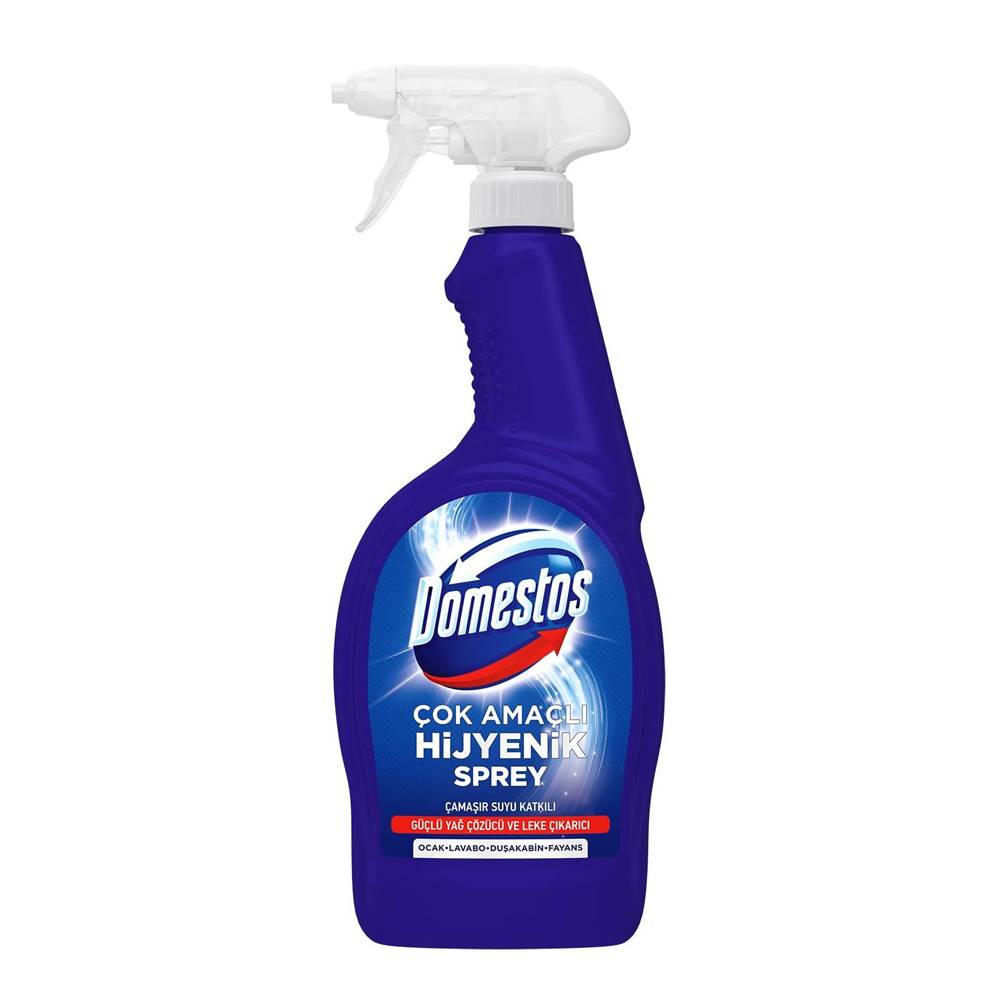 Domestos Çok Amaçlı Hijyenik Çamaşır Suyu Katkılı Temizlik Spreyi 750 mL