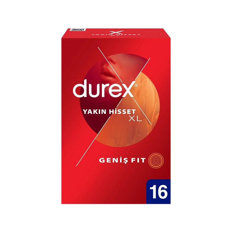 Durex Yakın Hisset XL (Geniş Fit) Prezervatif thumbnail
