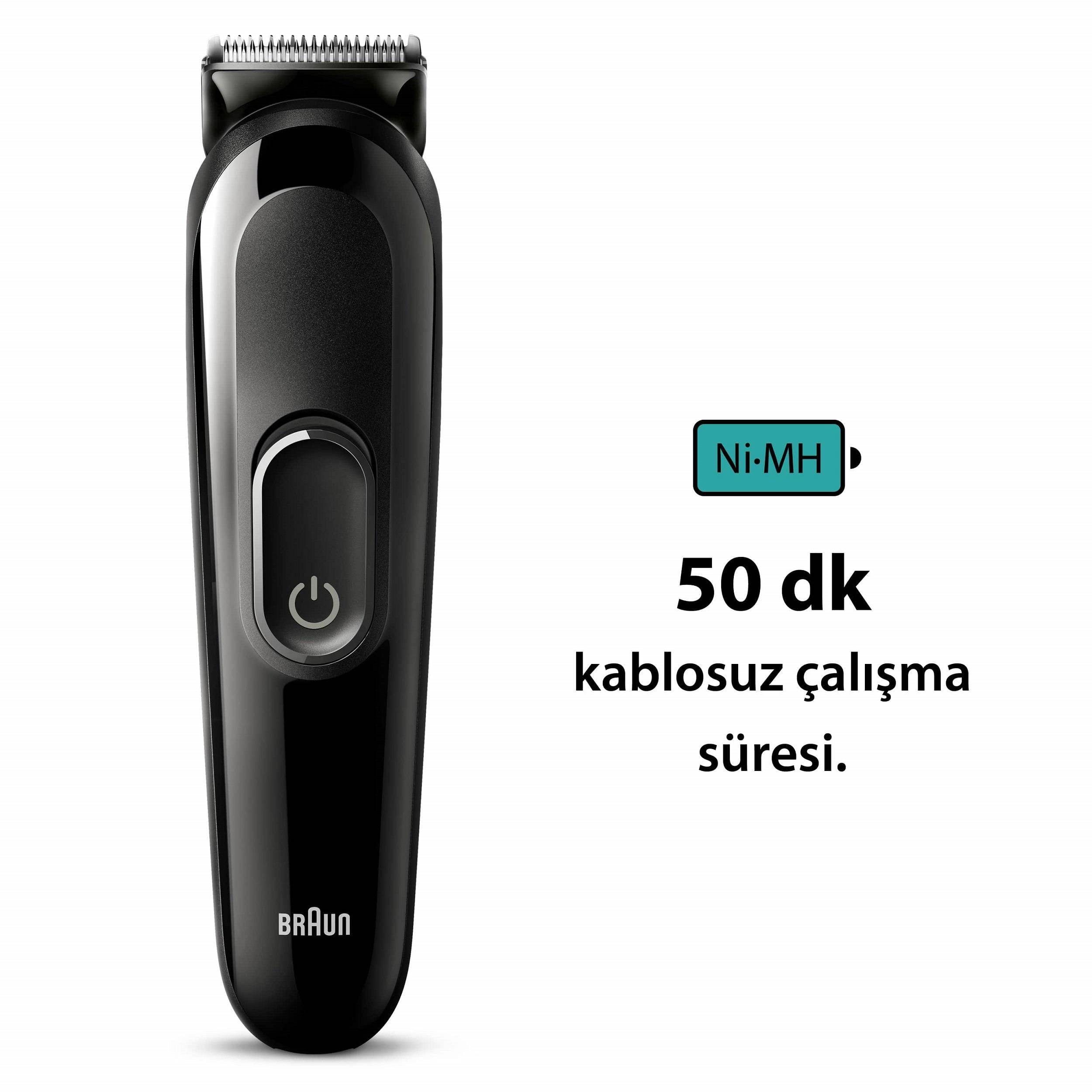 Braun All-in-One Style Kit Series 3 MGK3420 – Erkek Bakım Seti | 6’sı 1 Arada Tıraş ve Şekillendirme