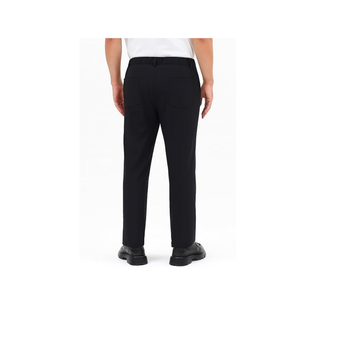 Erkek Motion Streç Kumaş Relaxed Beli Lastikli Jogger Pantolon