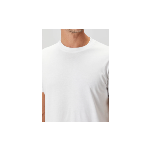 Qsimple Muscle Up Fit Tişört - Beyaz