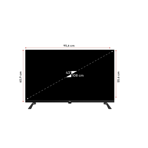 Next 43 inç YE-43GFSG4  Full HD Çerçevesiz Android TV