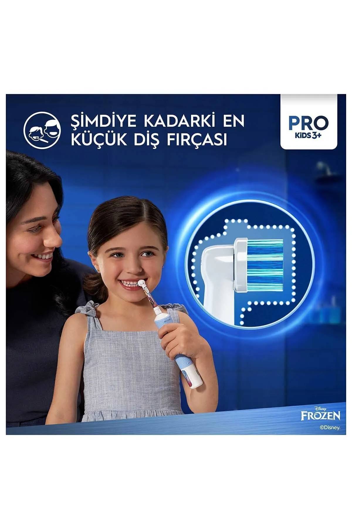 Oral-B D100 Çocuk Şarjlı Diş Fırçası – Frozen Tasarımı