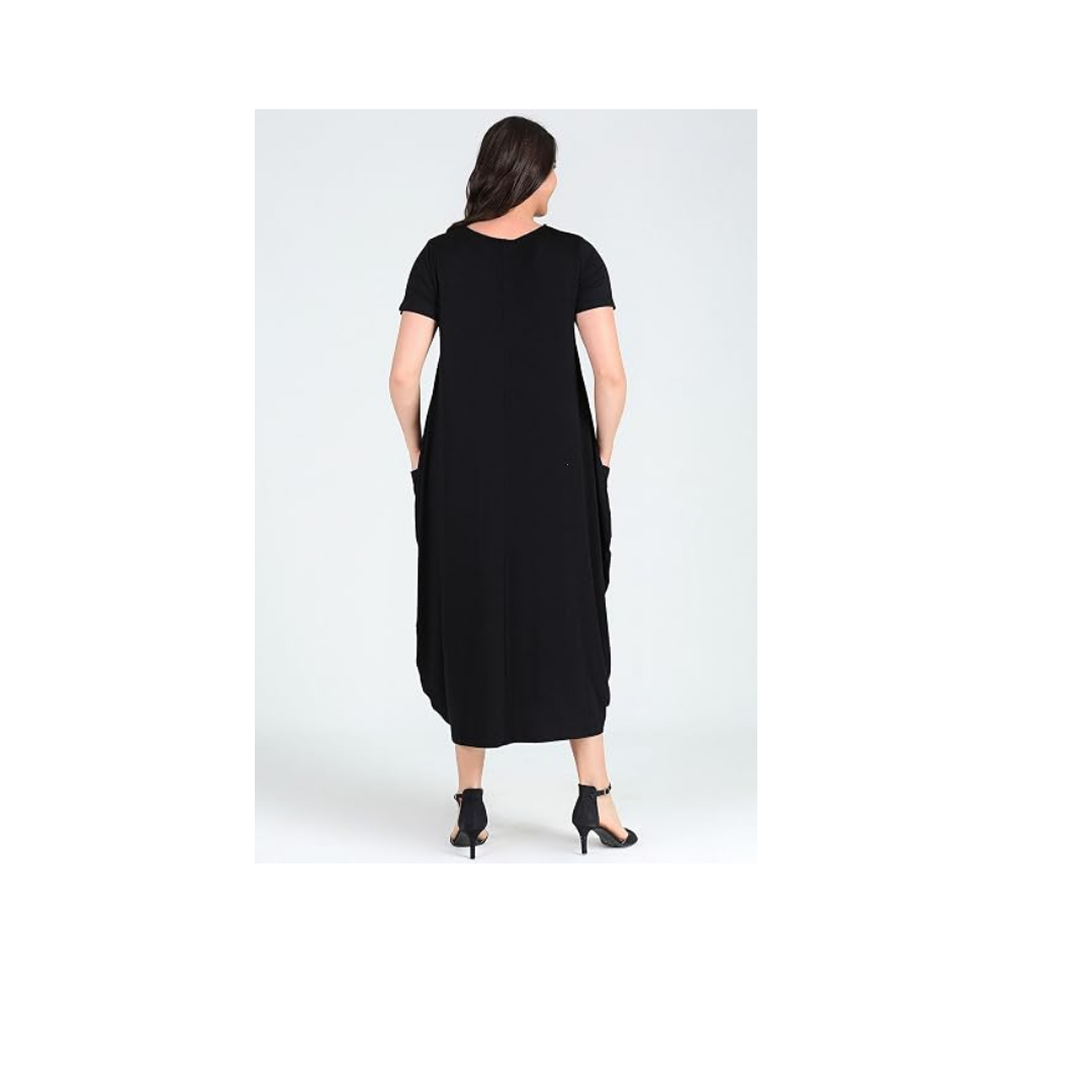 Kurun's Collection Jumbo Kısa Kol Elbise-1