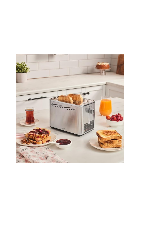Karaca Color Touch Inox Ekmek Kızartma Makinesi 2 Dilim Kapasiteli 950 W