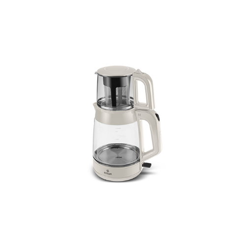 Emsan Glass Tea XL 2 in 1 Cam Çay Makinesi ve Kettle Starlight