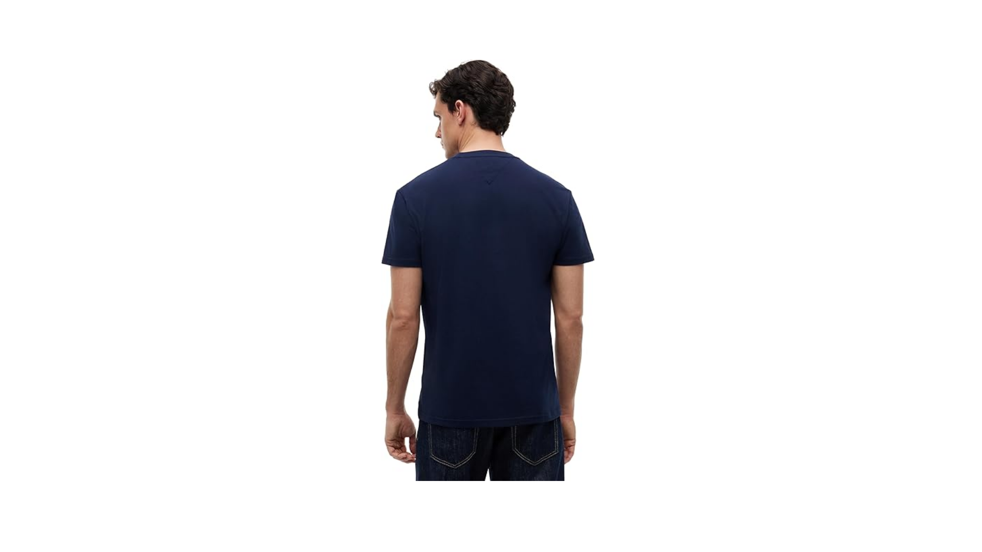 Tommy Jeans TJM REG LINEAR LOGO TEE EXT Tişört Erkek