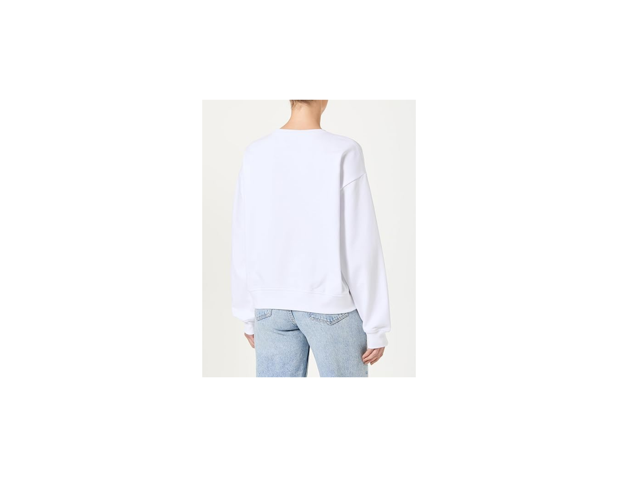 Calvin Klein LS Mnlg Frnch Trry R Sweatshirt Kadın