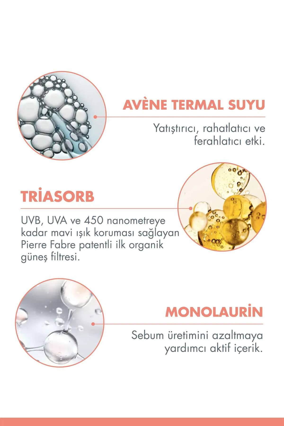 Avene Cleanance Anti-Blemish SPF50 Yüksek Korumalı Güneş Kremi 50 Spf 50 ml