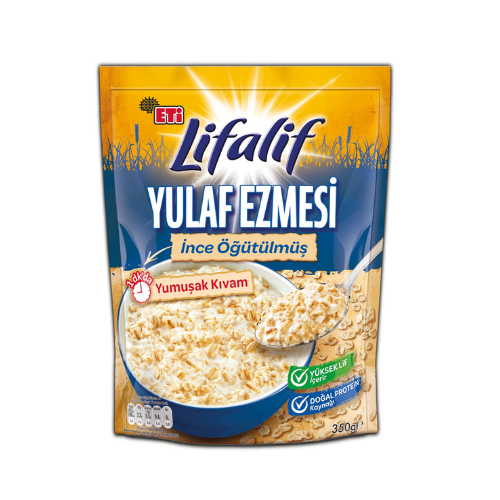 Eti Lifalif İnce Öğütülmüş Yulaf Ezmesi 350 G