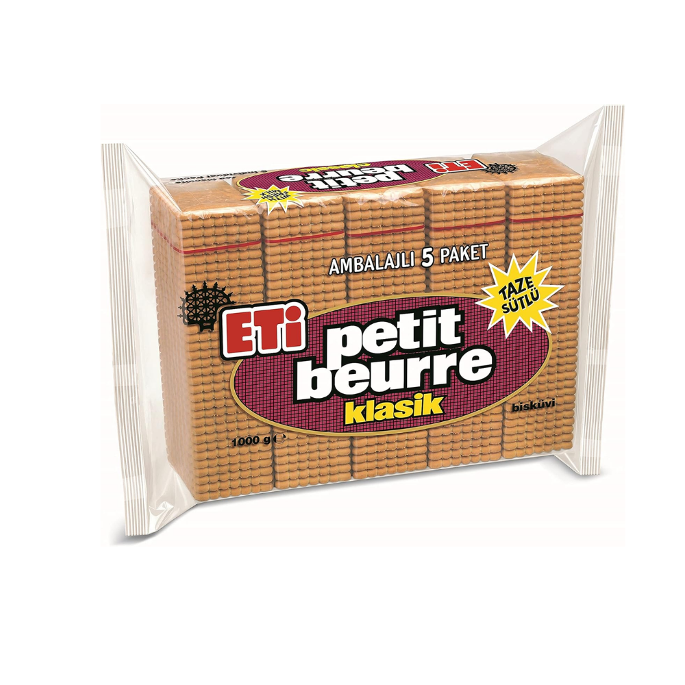 Eti Petit Beurre Bisküvi 5 x 200 g