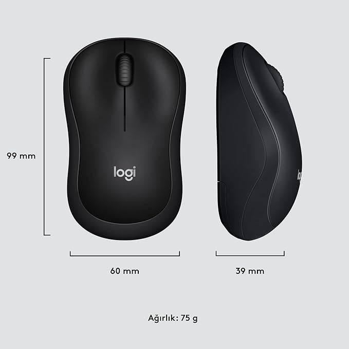 Logitech M220 2.4GHz 1000 DPI Optik Sessiz Kablosuz Mouse