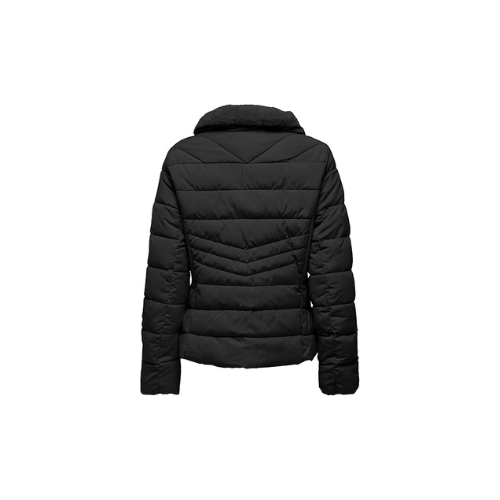 ONLY Onlhelen Short Puffer Jacket Otw Mont Ceket Kadın Siyah