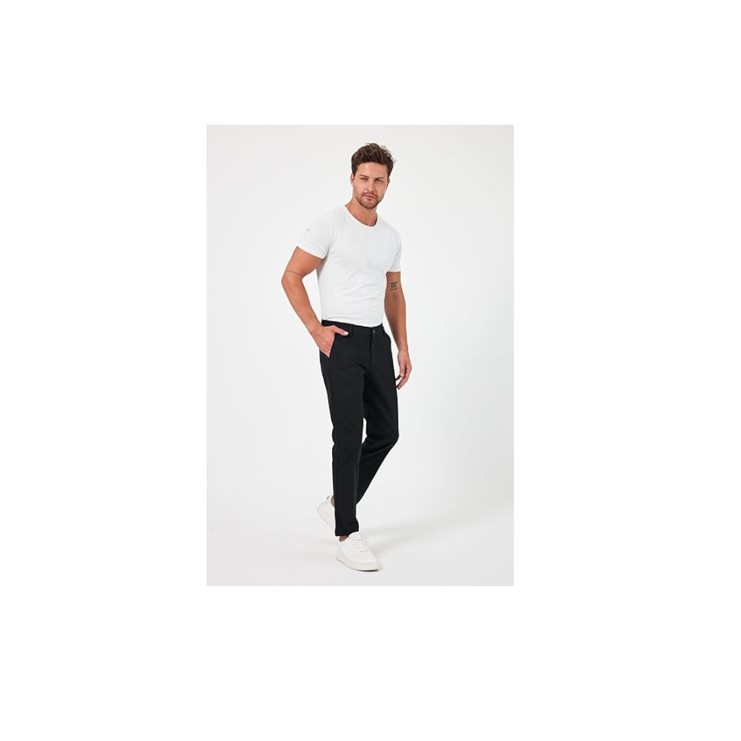 TheSeason Erkek Gabardin Pamuklu Slim Fit Esnek Chino Pantolon