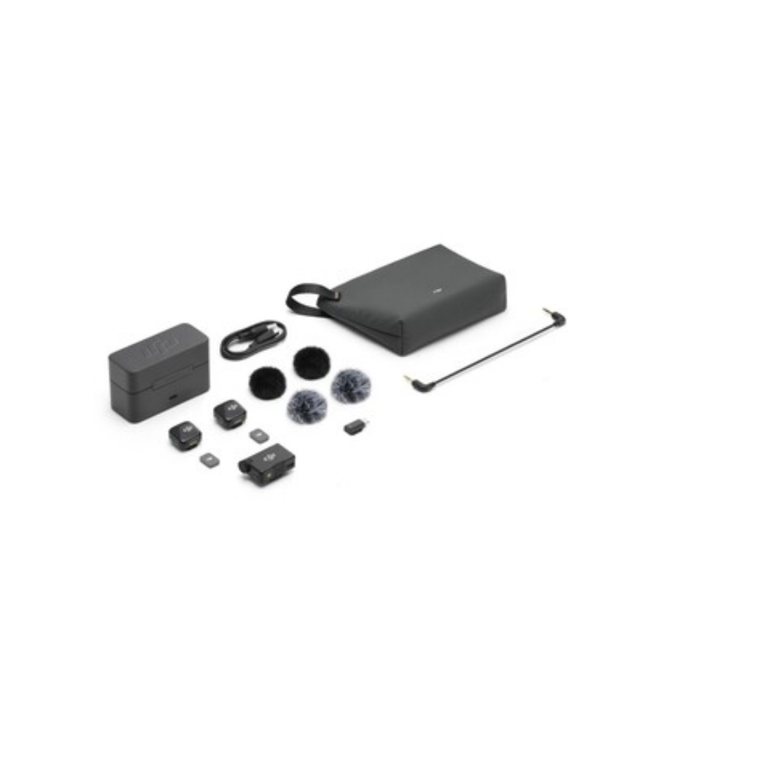 DJI Mic Mini 2 Kişilik Kablosuz Yaka Mikrofonu