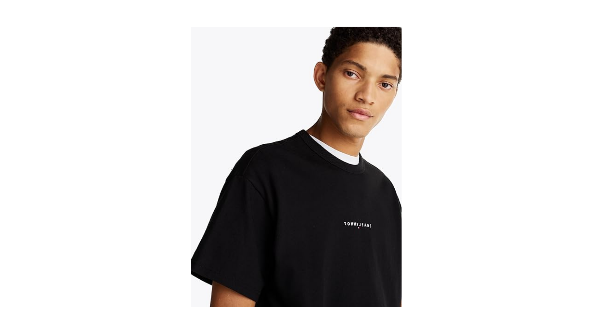 Tommy Hilfiger TJM RLX LINEAR LOGO TEE EXT Tişört Erkek