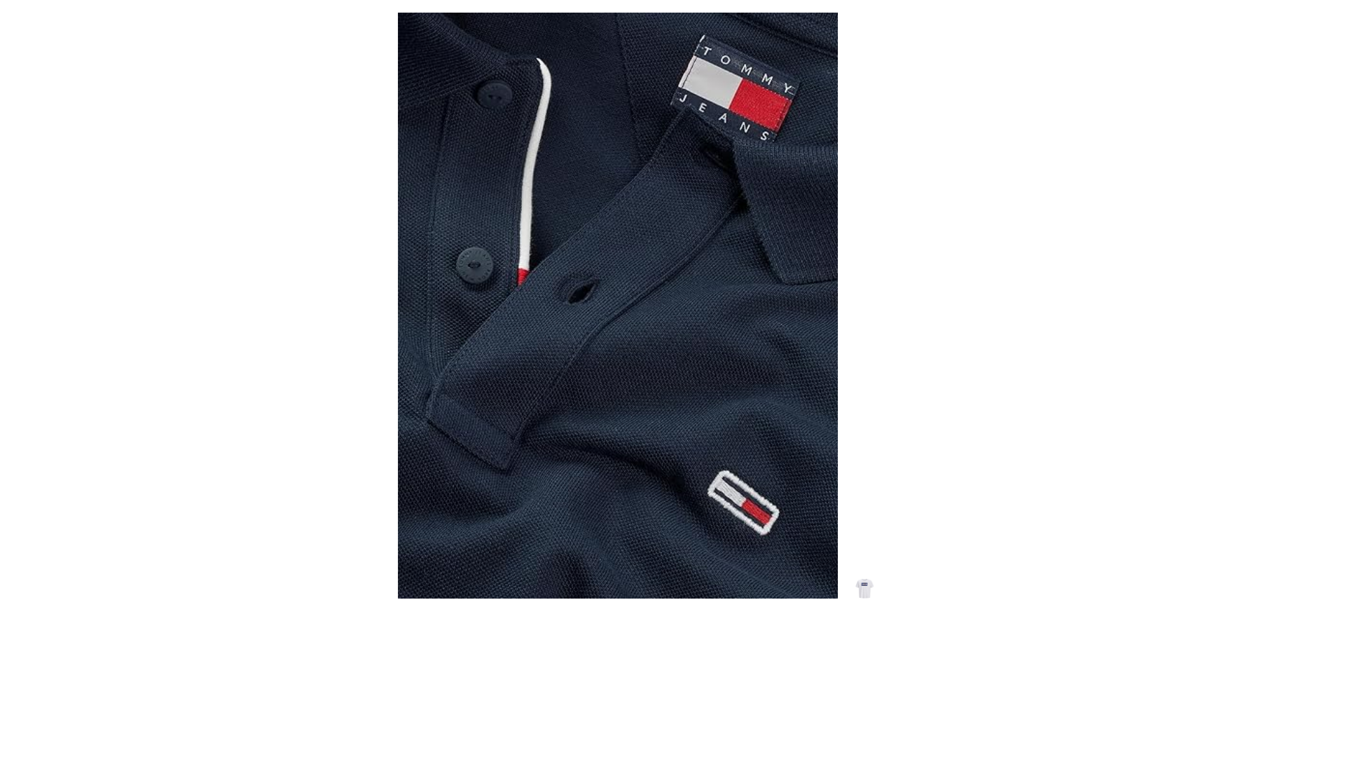 Tommy Jeans TJM SLIM PLACKET POLO EXT Polo T-shirt Erkek