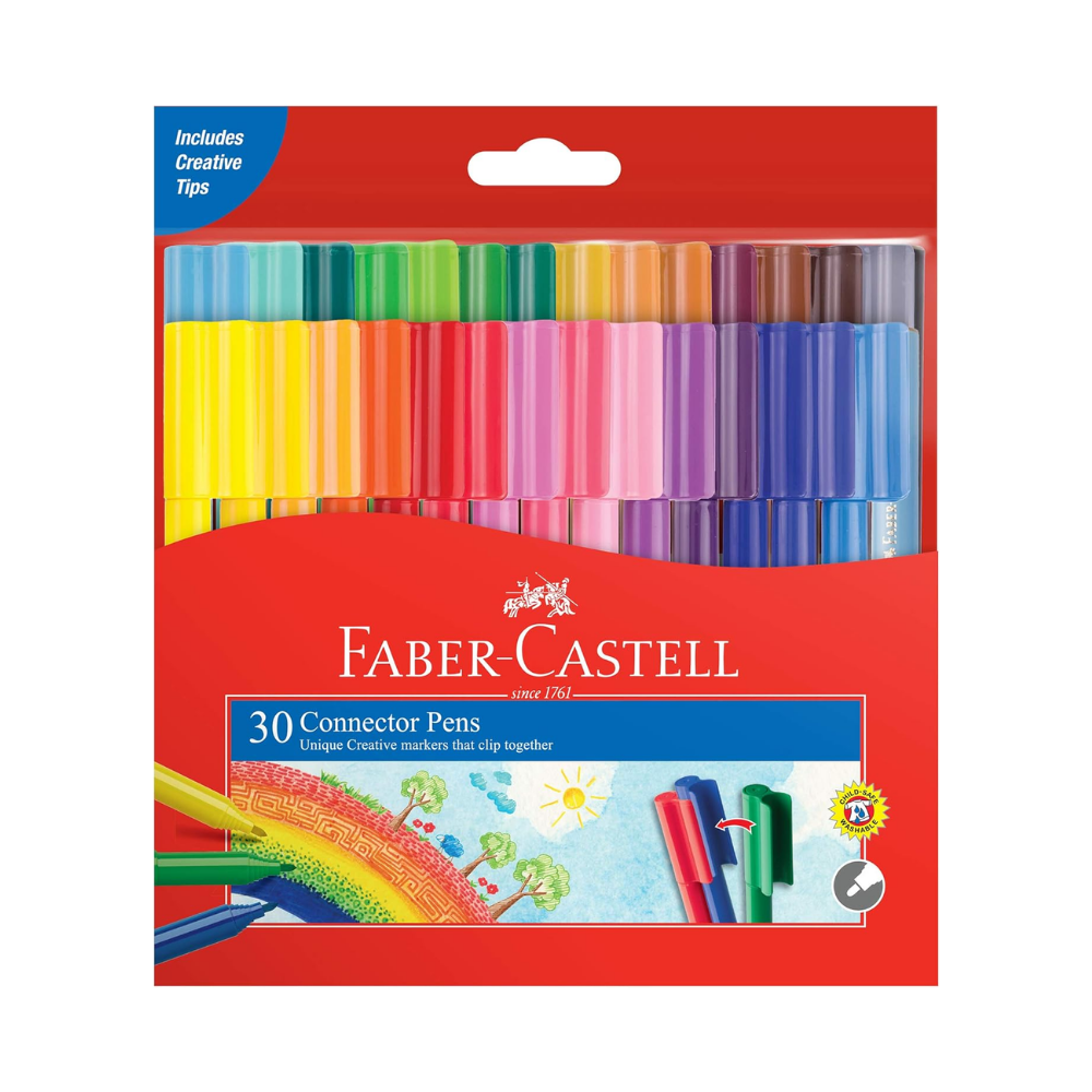 Faber-Castell Eğlenceli Keçeli Kalem 30 Renk