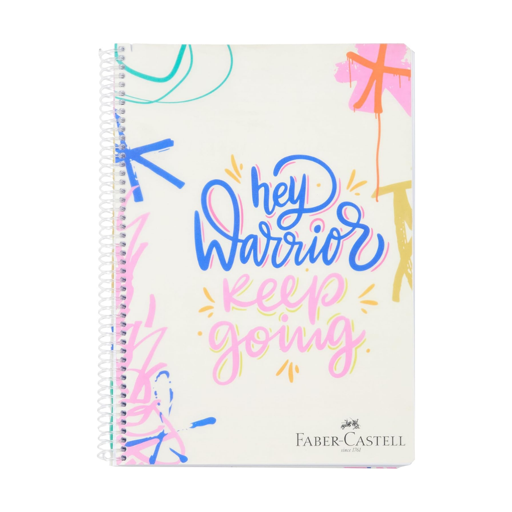 Faber-Castell Grafiti Spiralli Defter, A4, 120 Yaprak, thumbnail