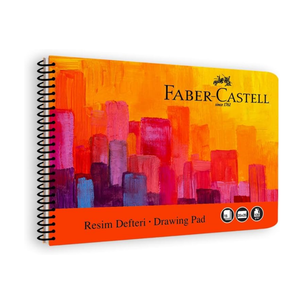Faber-Castell Resim Defteri, 25x35 cm, 30 Yaprak