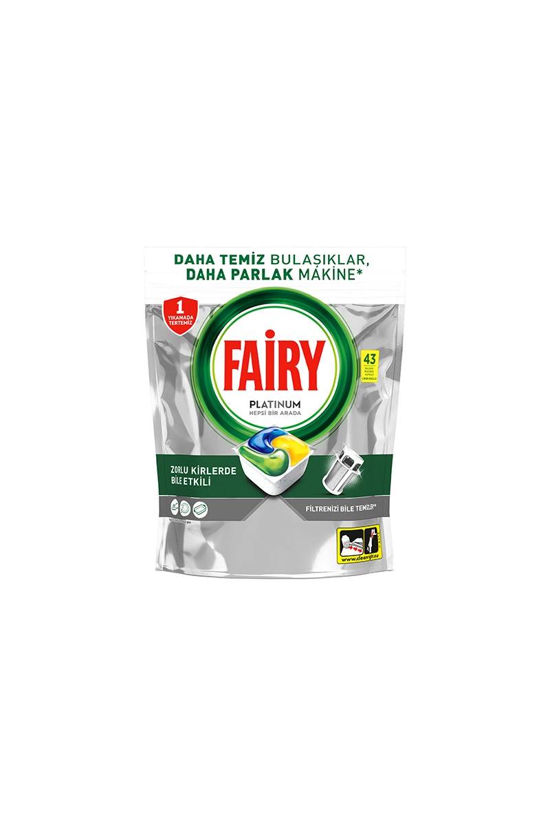 Fairy Platinum 43’lü Bulaşık Makinesi Tableti thumbnail