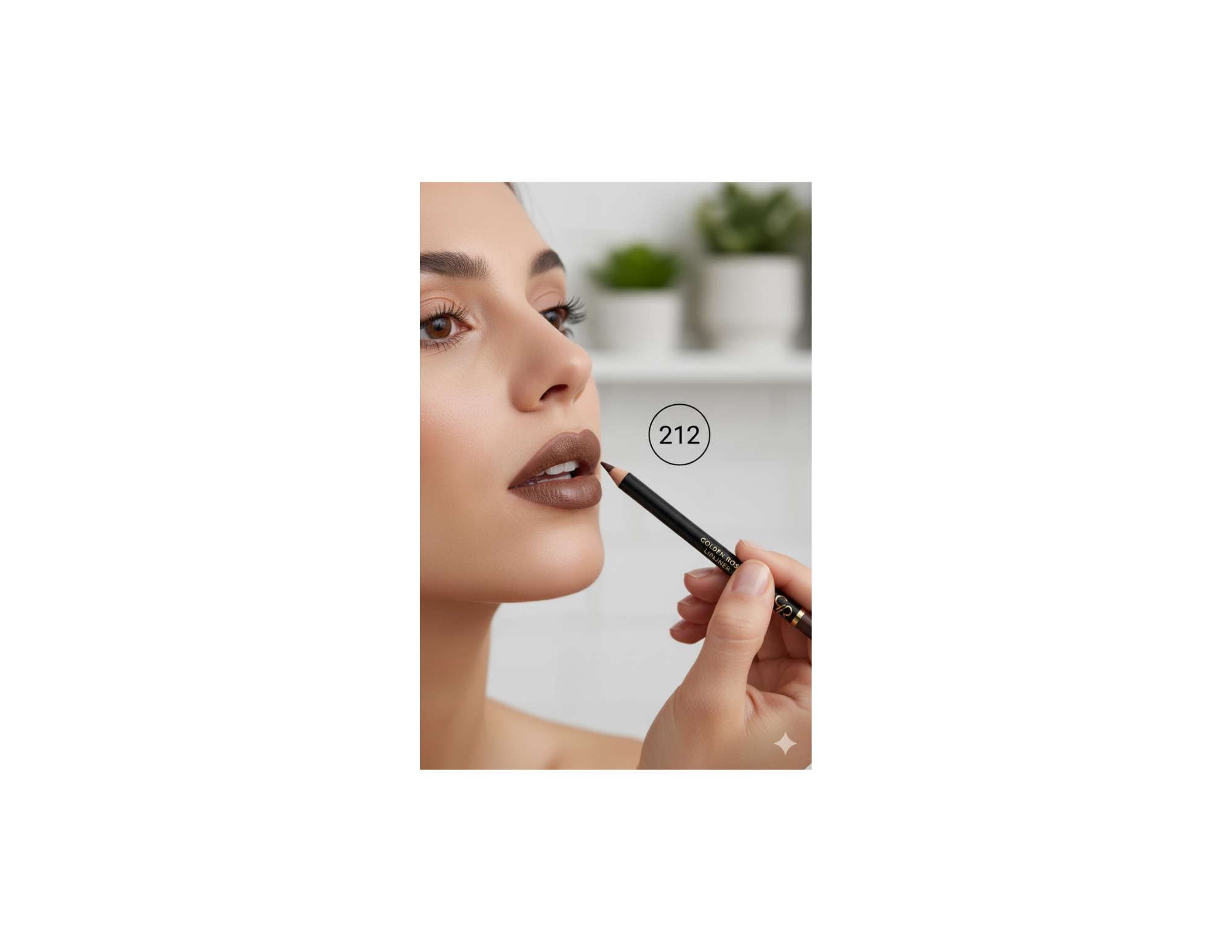 Golden Rose Lipliner No:212 1 Paket
