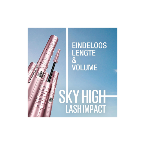 Maybelline New York Lash Sensational Sky High Suya Dayanıklı Waterproof Maskara