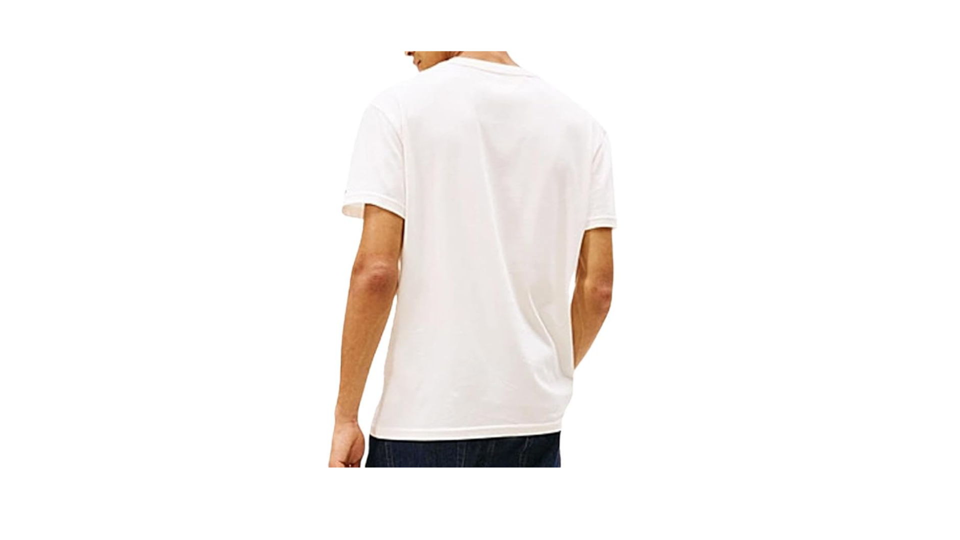 Tommy Hilfiger TJM REG CENTER FLAG SS TEE T-shirt Erkek