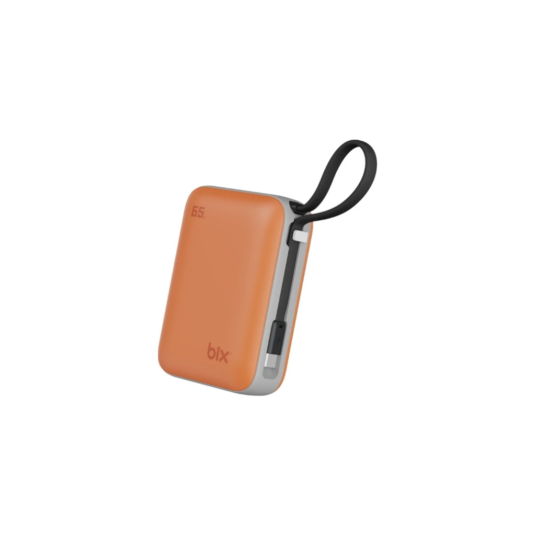 Bix PB120 20000mAh 65W PD Kompakt Tasarımlı Dijital Göstergeli Powerbank Taşınabilir
