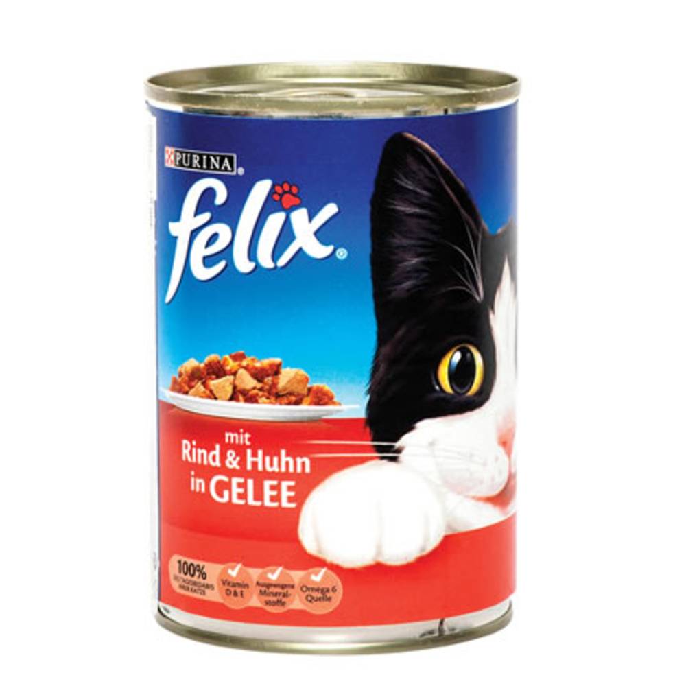 Felix Etli Konserve Kedi Maması 400 Gr