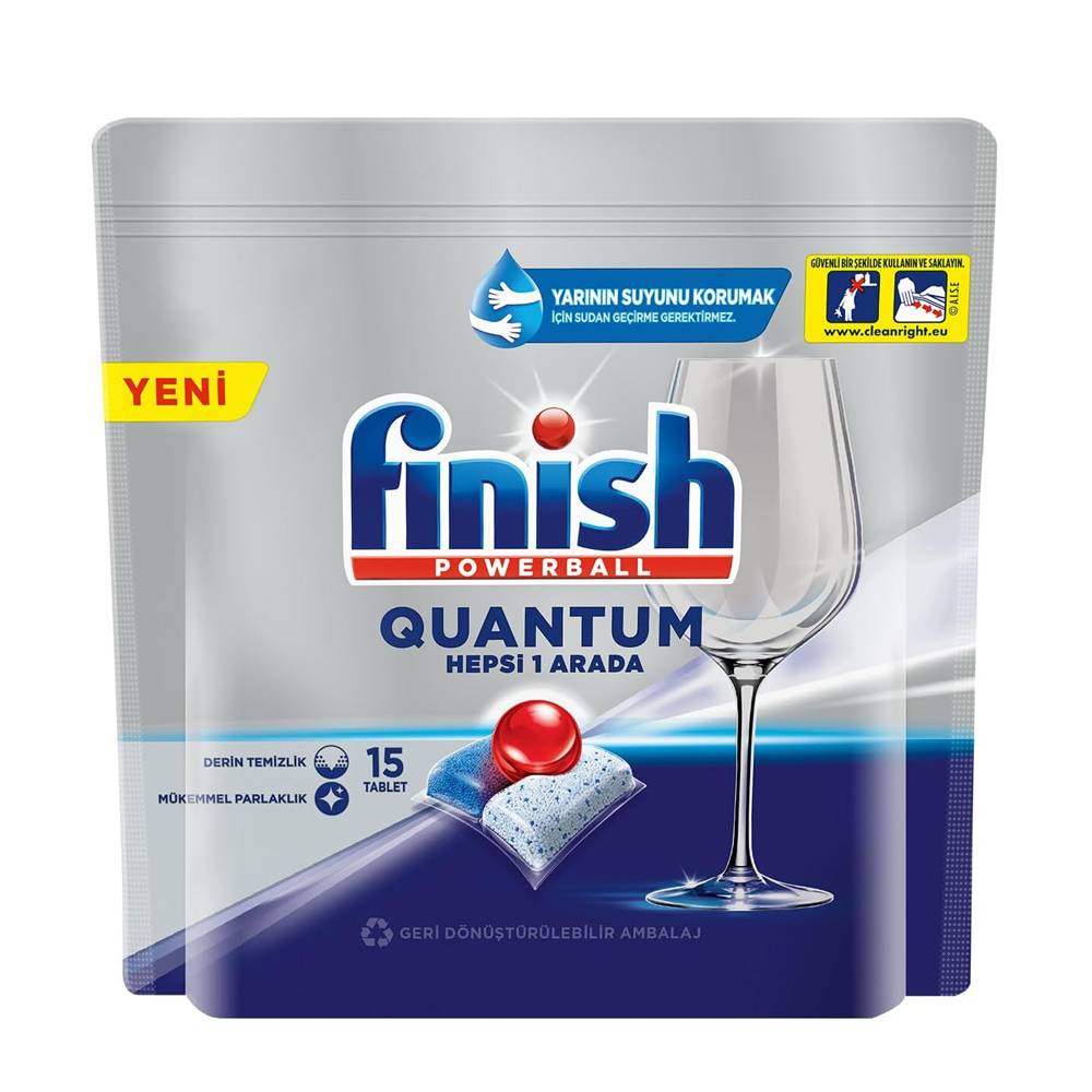 Finish Quantum Bulaşık Makinesi Deterjanı 15 Tablet thumbnail
