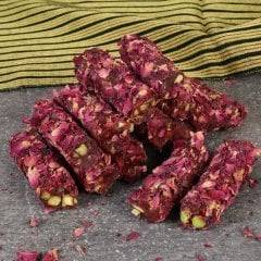 Fitil Gül Yapraklı Antep Fıstıklı Lokum 500g