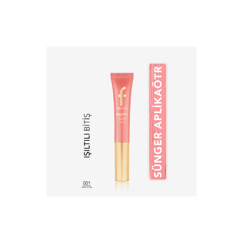 Flormar Puffy Likit Allık No: 01 Pinky Glow