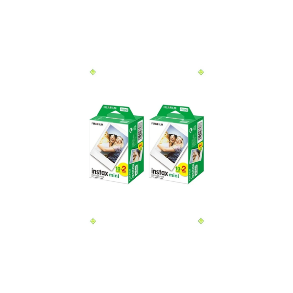 Fujifilm Instax Mini 7-8-9-10-11-12 Uyumlu 20'li Film 2'li Set 40 Poz