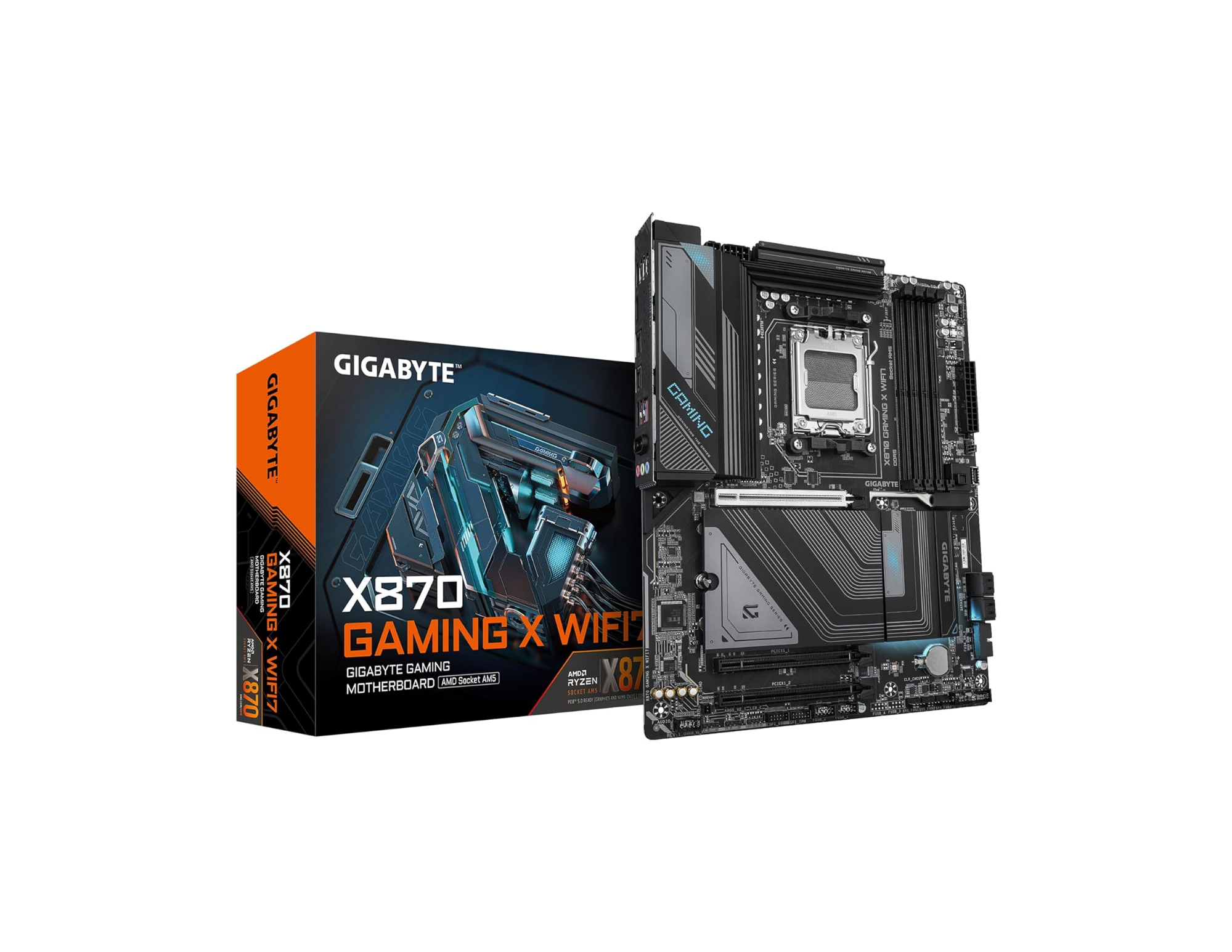 GIGABYTE ANAKART AMD AM5 ATX X870 GAMING X WIFI7