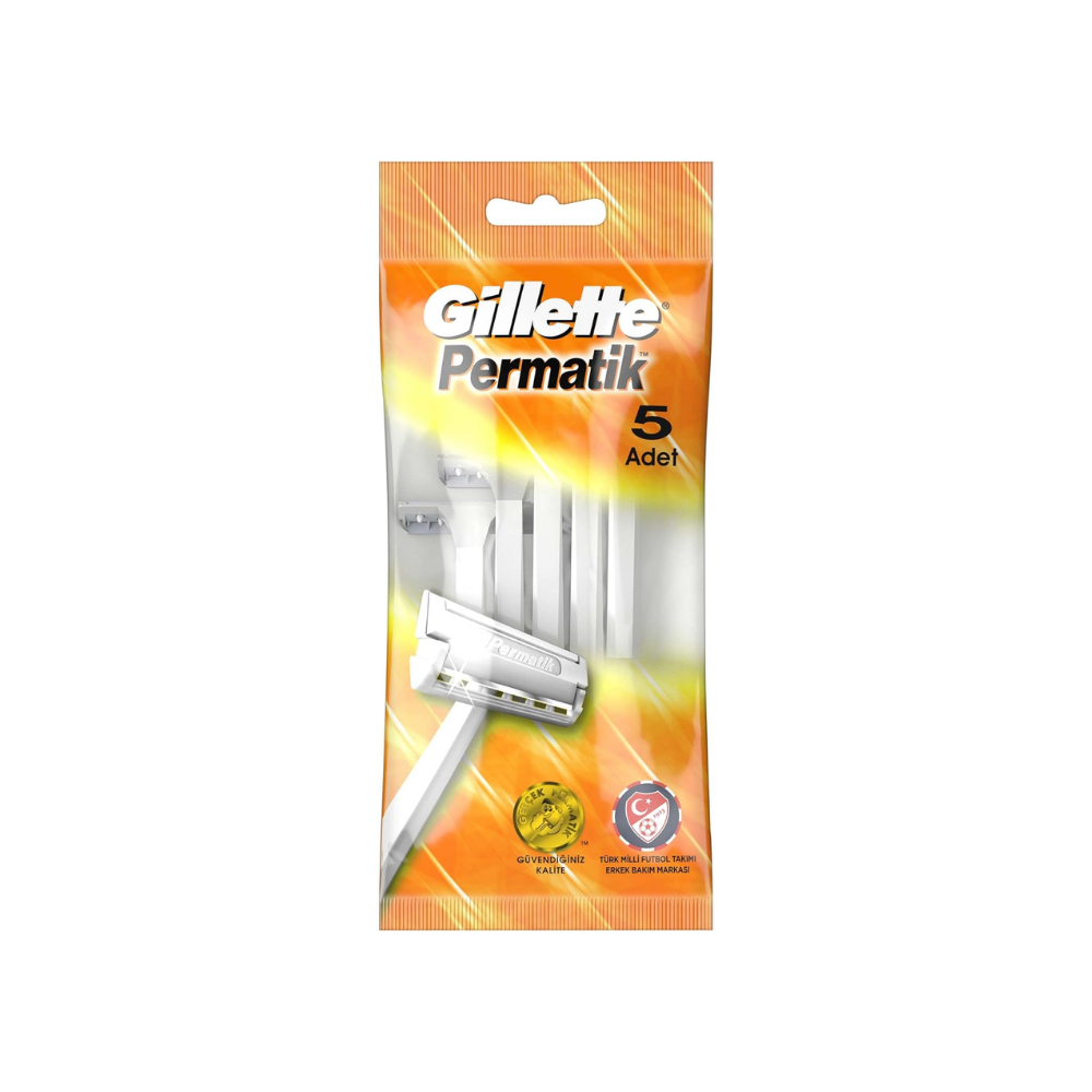 Gillette Permatik Kullan At Erkek Tıraş Bıçağı 5 Adet