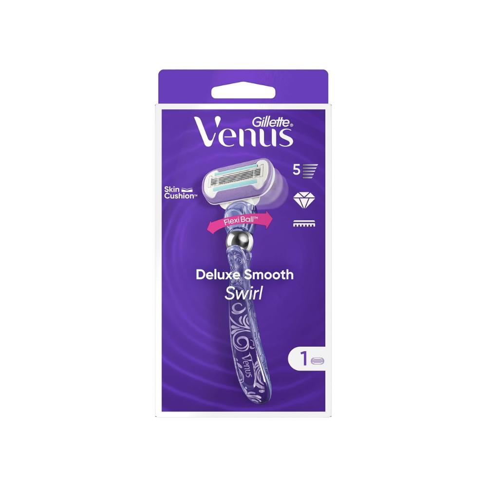 Gillette Venus Extra Smooth Swirl Tıraş Makinesi + Yedek Başlık