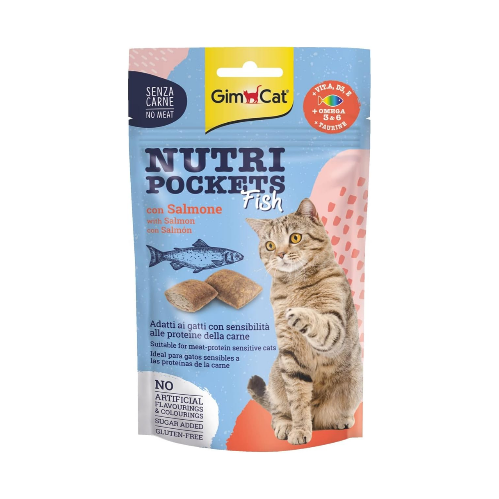 Gimcat Kedi Ödül Tableti Np Fish With Salmon 60gr