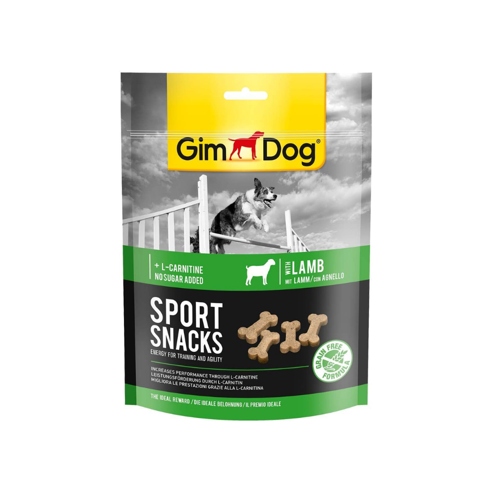 Gimdog Sportsnacks Kuzu&L-Carnitinli Ödül Tableti 150gr