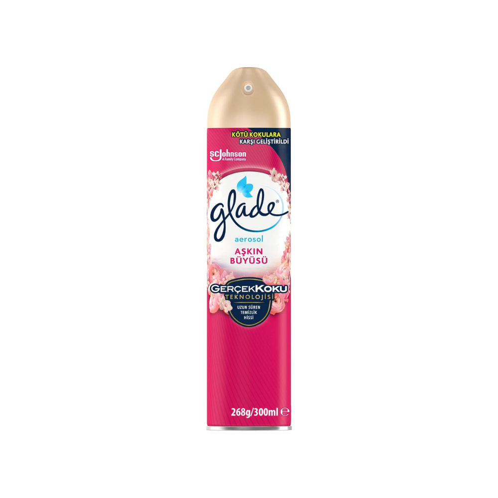 Glade Aerosol Aşkın Büyüsü Oda Kokusu 300 mL (1 x 300 mL) thumbnail