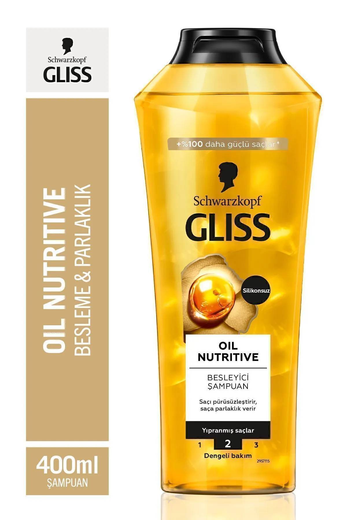 Gliss Oil Nutritive Şampuan 400 ML